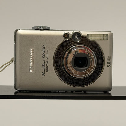 Canon Powershot SD400 Digital ELPH Silver 10 MP