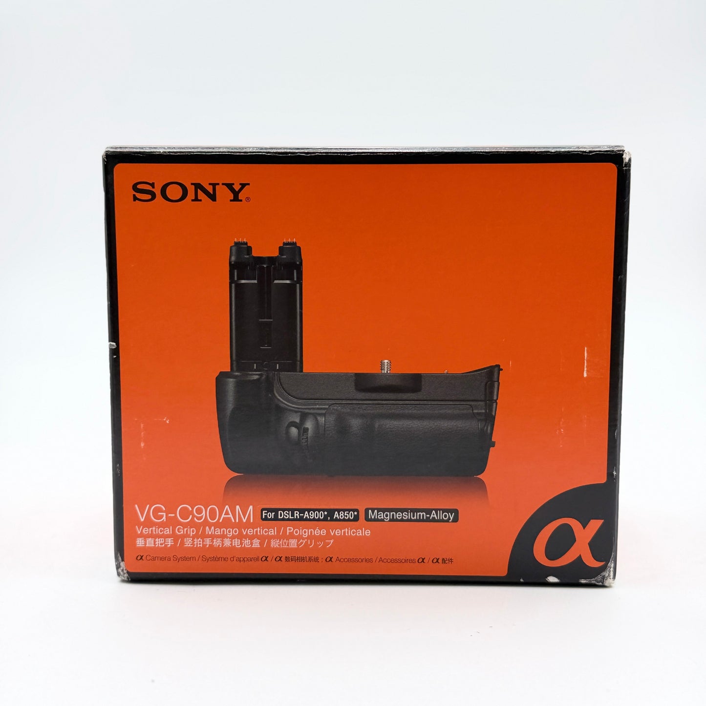 Sony VG-C90AM Vertical Battery Grip for A900 A850 Digital Cameras - NEVER USED
