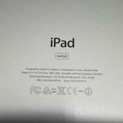 Apple iPad Lot of 5 For Parts or Repair