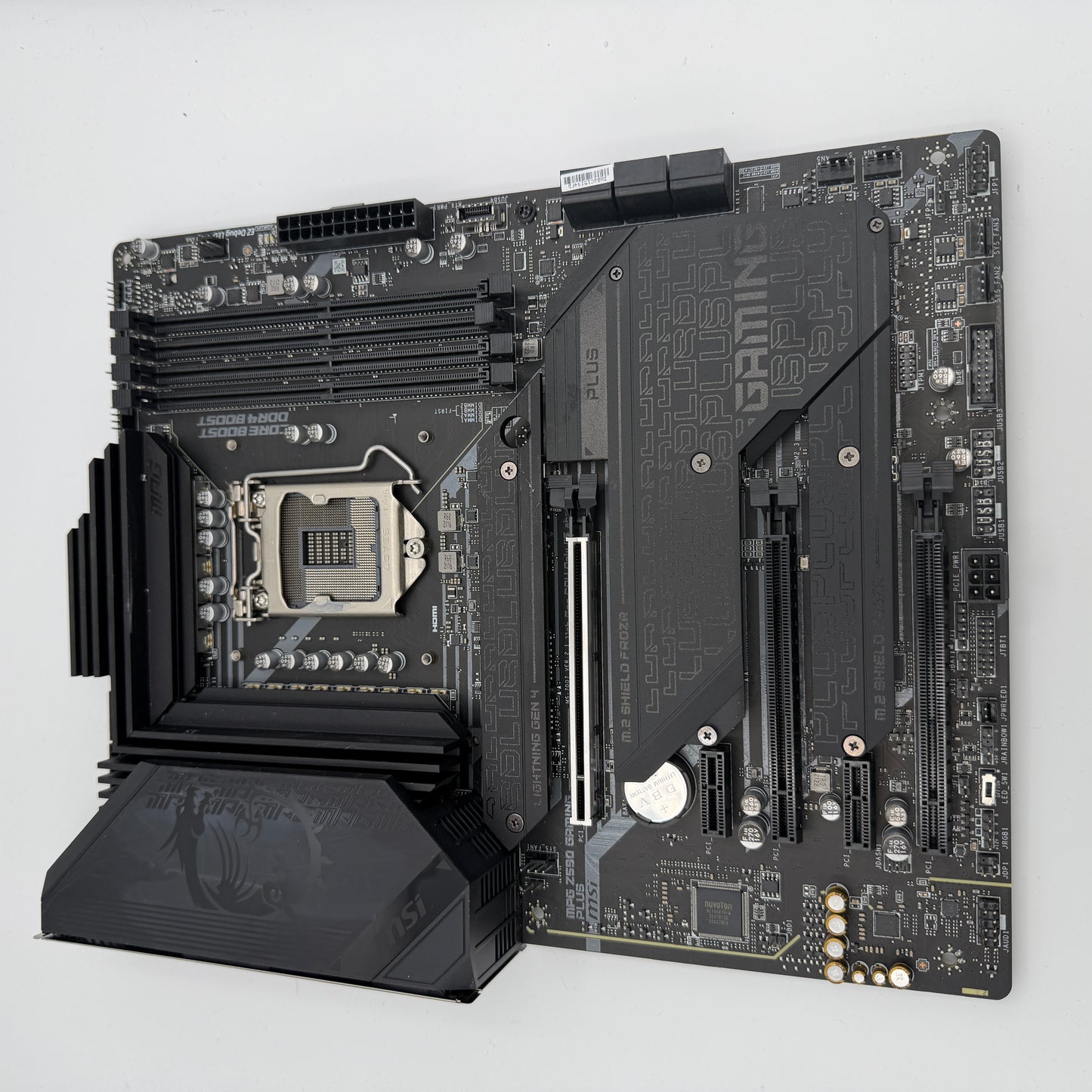MSI MPG Z590 GAMING PLUS LGA 1200 ATX Intel DDR4 Motherboard