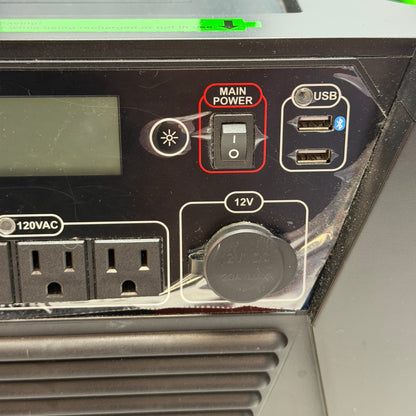 Natures Generator Elite Power Supply Green Used