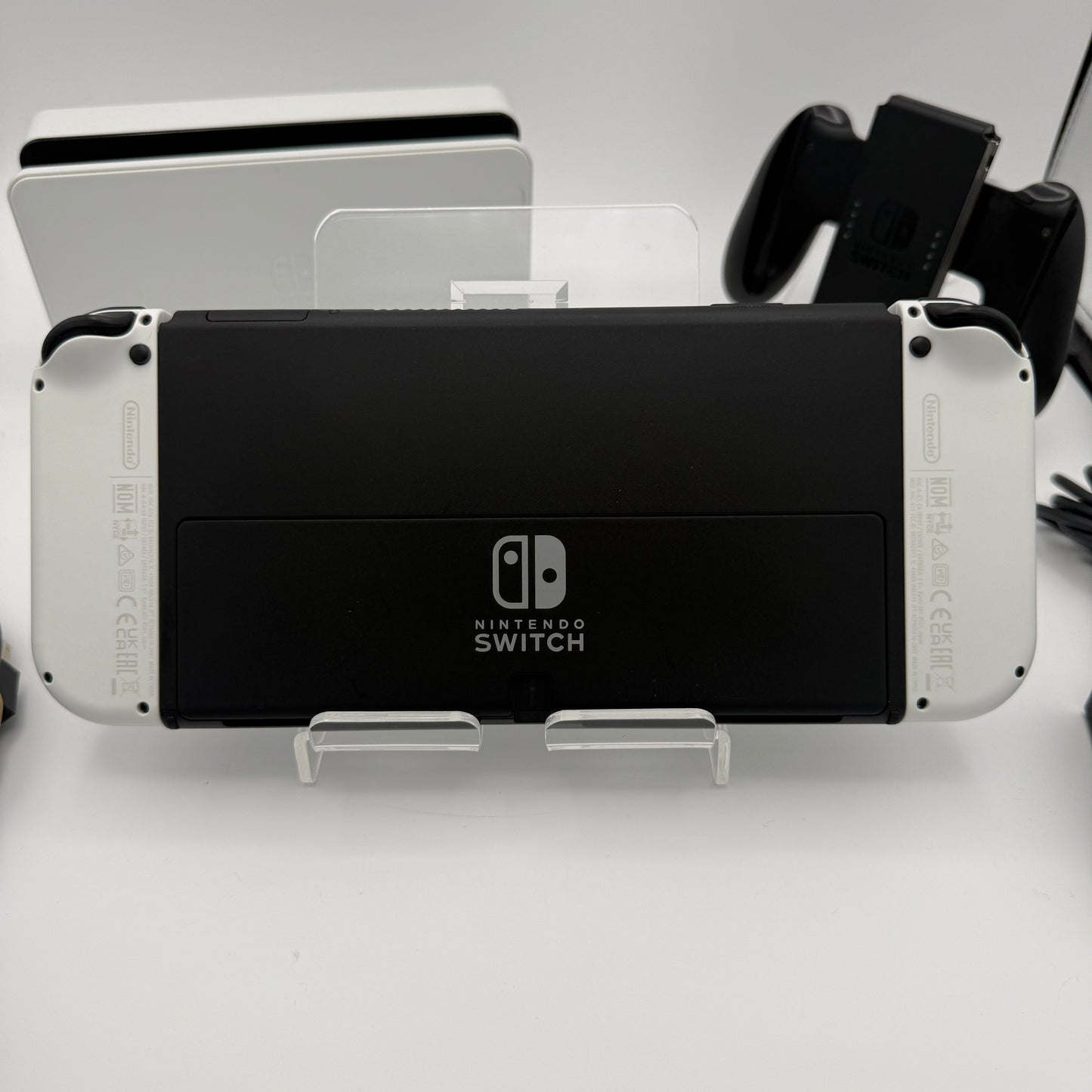 Nintendo Switch OLED (HEG-001) White 32GB w Extras