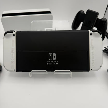 Nintendo Switch OLED (HEG-001) White 32GB w Extras