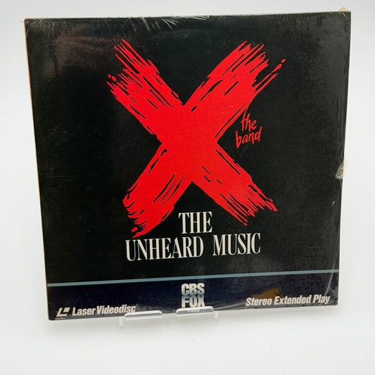 X: The Band - Unheard Music Laserdisc Silver Used