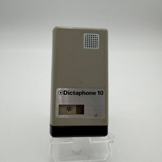 Vintage Dictaphone 10 Cassette Voice Recorder - White - Used