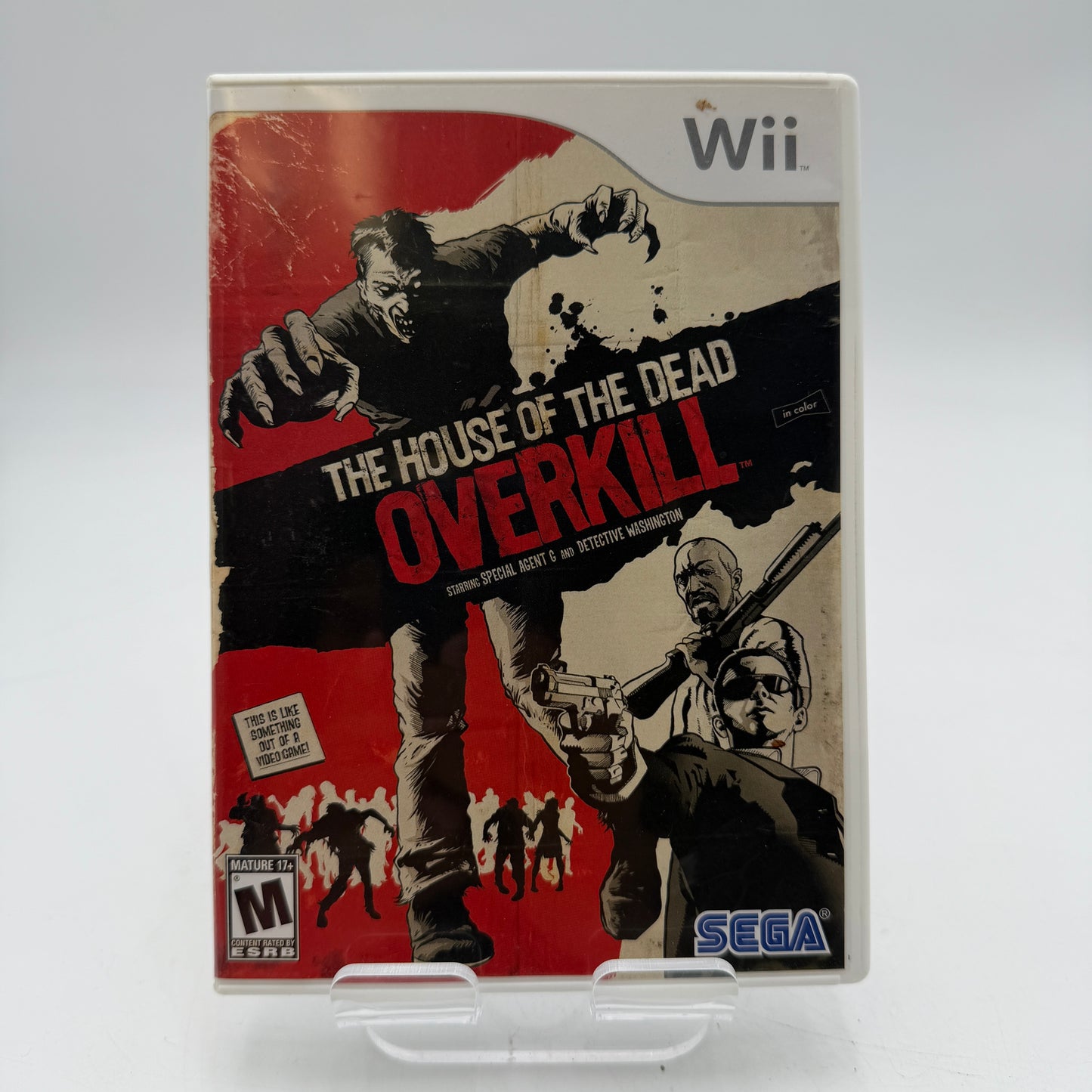 Wii The House of the Dead Overkill Video Game With Box