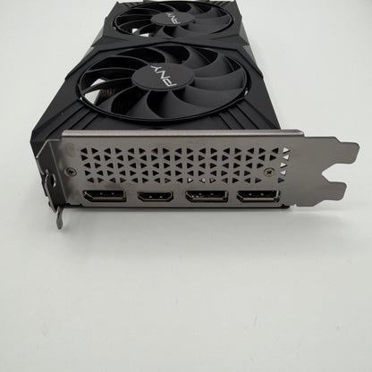 PNY NVIDIA GeForce RTX 4060 8GB GDDR6 Dual Fan HDMI/DP PCIe x16 CUDA Graphics Card