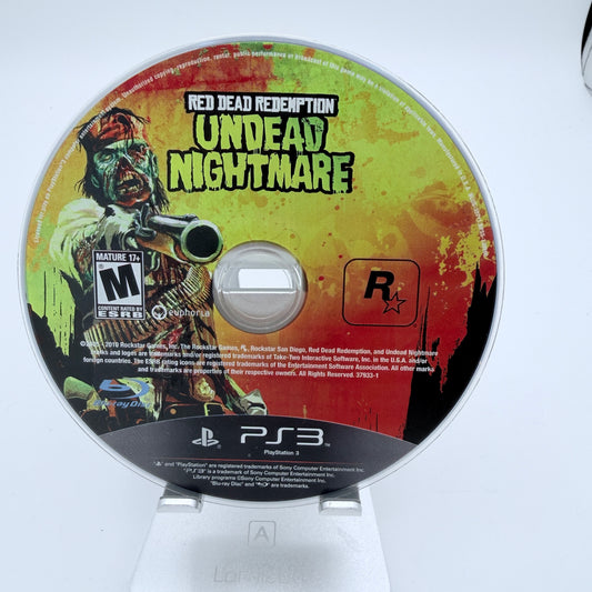 Red Dead Redemption Undead Nightmare Playstation 3 Disc Only