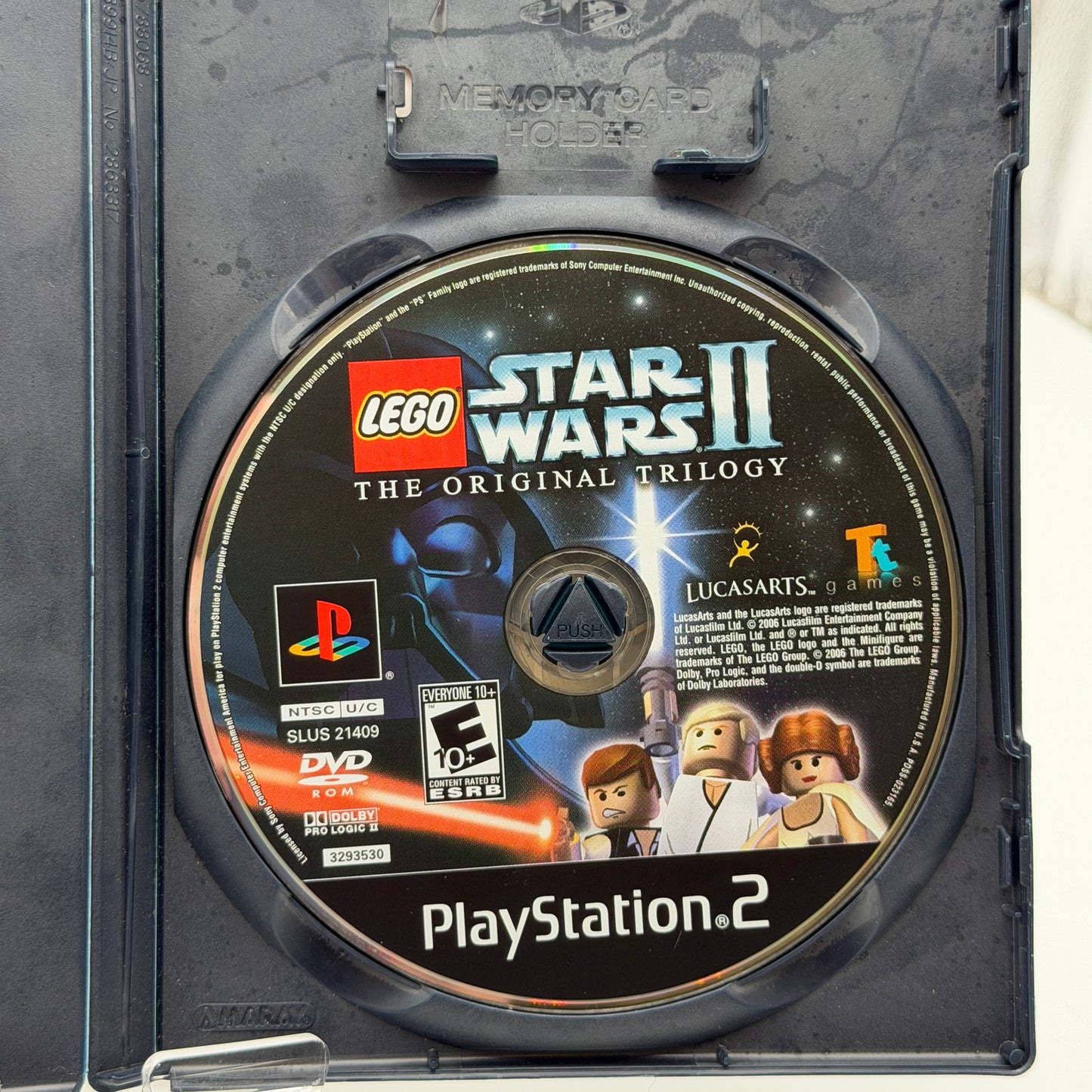Playstation 2 LEGO Star Wars II Original Trilogy Video Game With Different box