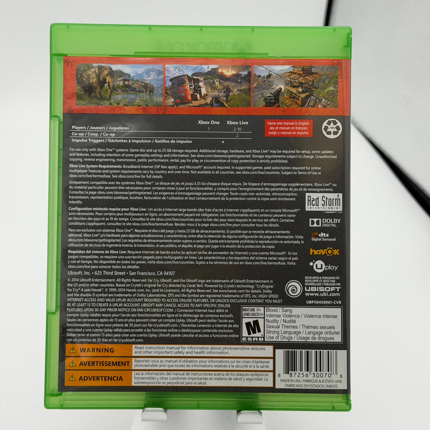 Far Cry 4 Xbox One Video Game