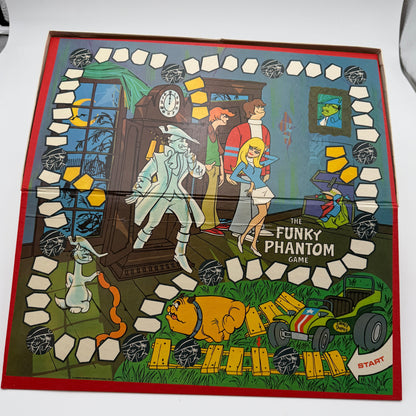 Milton Bradley The Funky Phantom Game 1971 Used Blue Collectible A