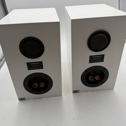 Dynaudio Emit 10 Bookshelf Speakers Pair - White Satin MINTY