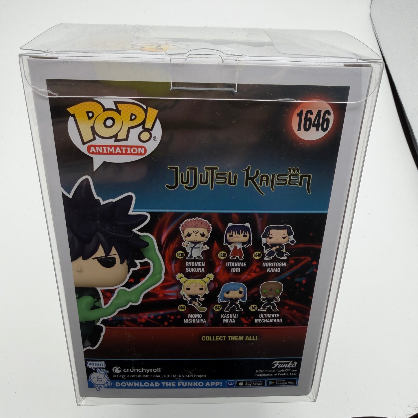 Funko Pop! Jujutsu Kaisen Megumi Fushiguro #1646 Chalice Exclusive w/Protector
