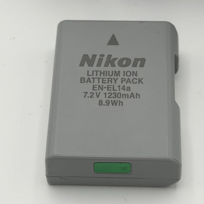 Nikon D3400 Digital Camera With Charger And Lens