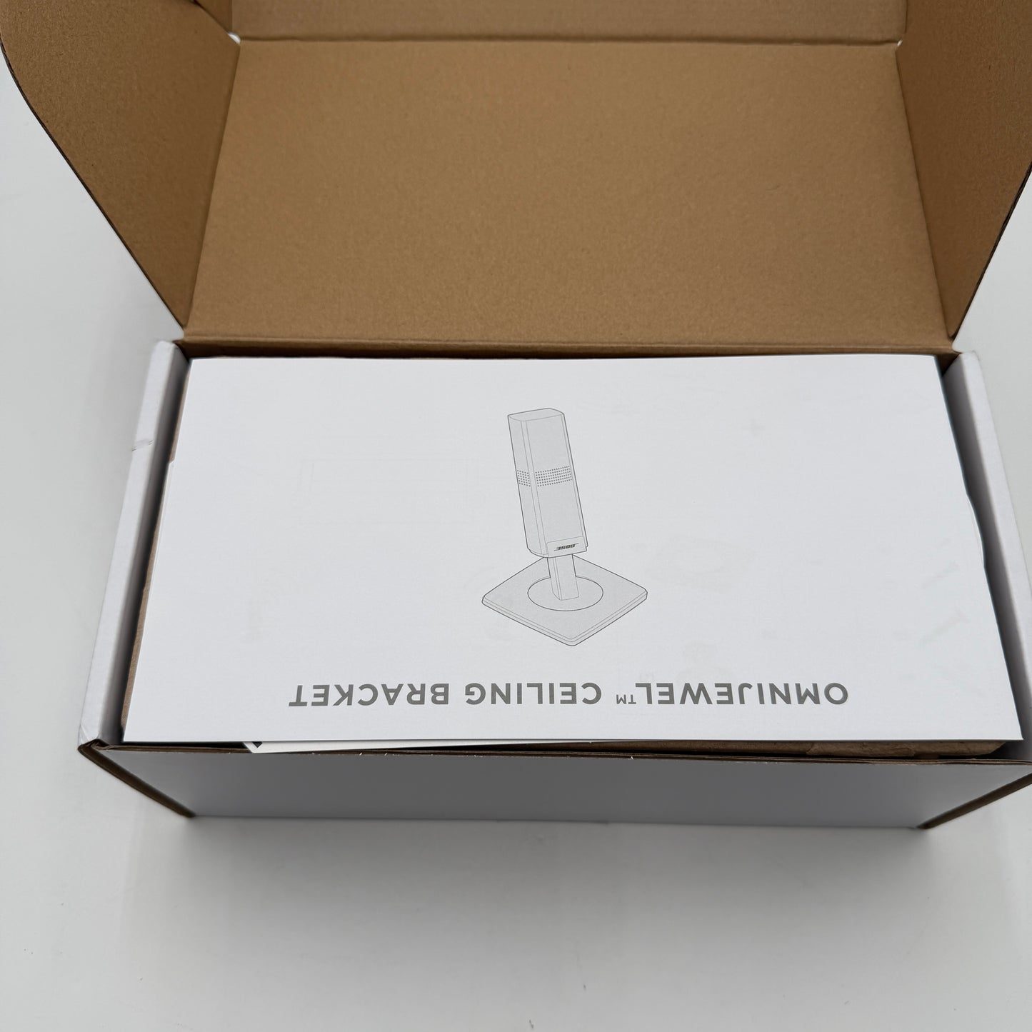 Bose OmniJewel Ceiling Brackets for Bose Surround 700 Speakers Black Open Box