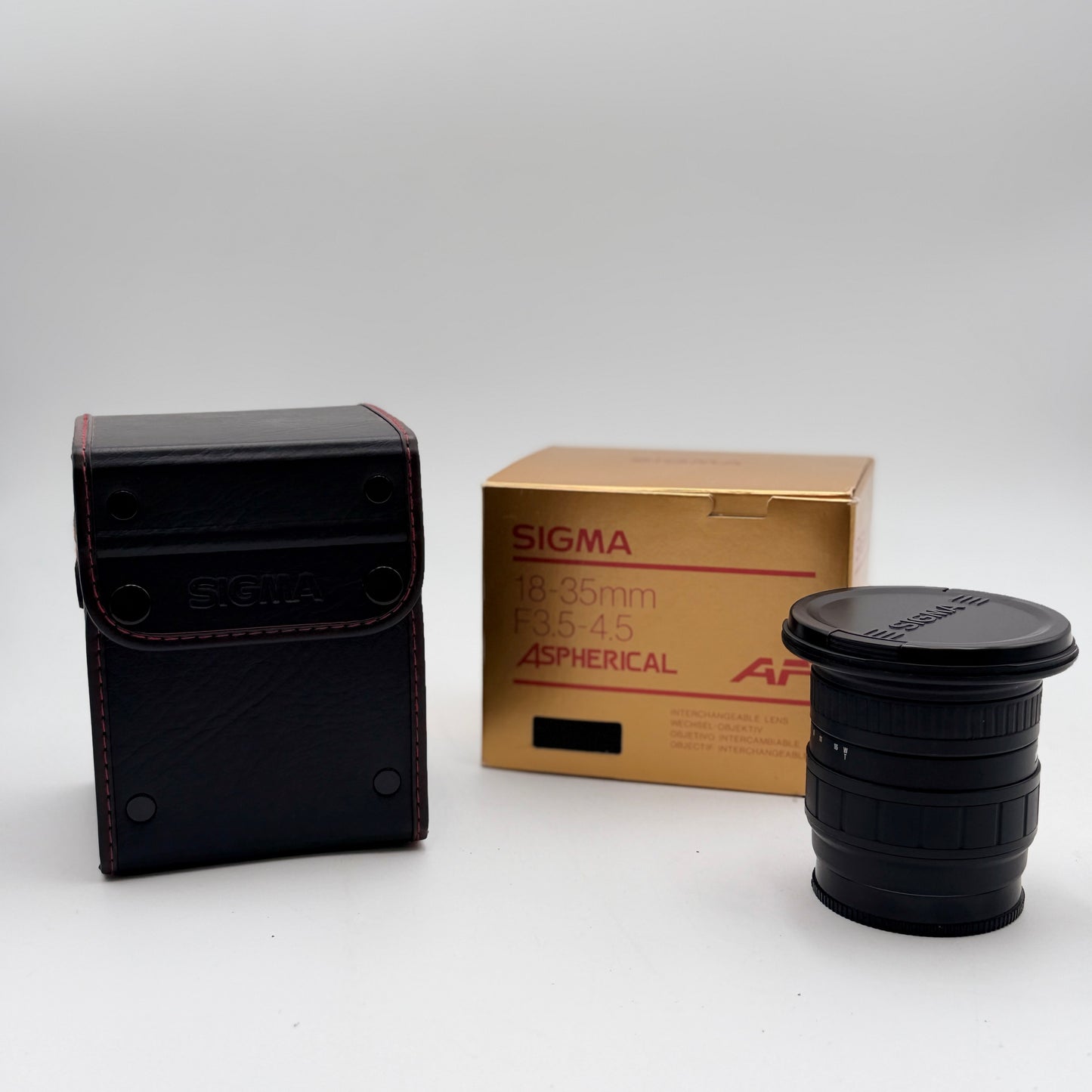Sigma 18-35mm f/3.5-4.5 D Aspherical Camera Lens With Box