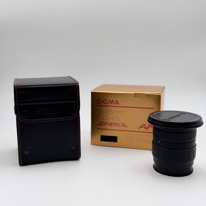 Sigma 18-35mm f/3.5-4.5 D Aspherical Camera Lens With Box