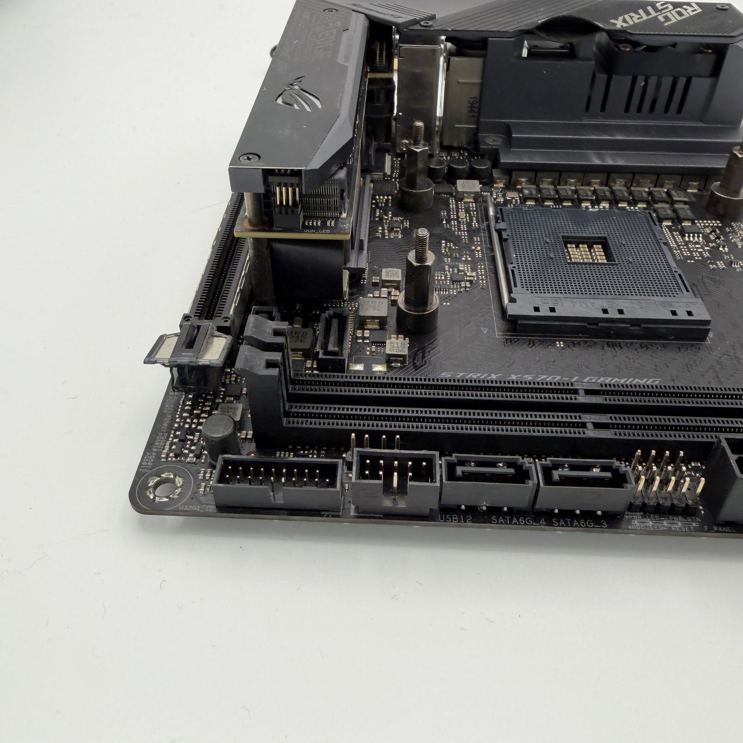 ASUS ROG Strix X570-I Gaming AM4 AMD Motherboard with WiFi for Parts or Repair