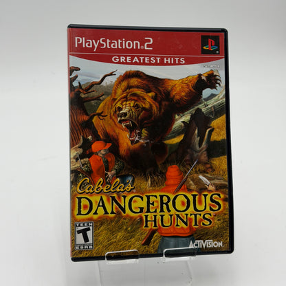 PlayStation 2 Cabela's Dangerous Hunts Game with Box and Manual - Used