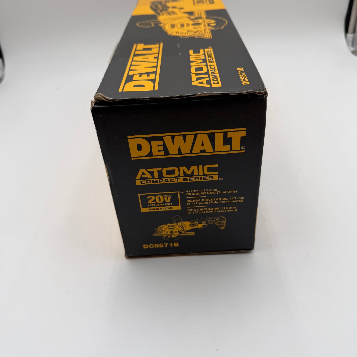 DeWalt DCS571B Atomic Compact 4-1/2 inch Circular Saw Tool Only NIB