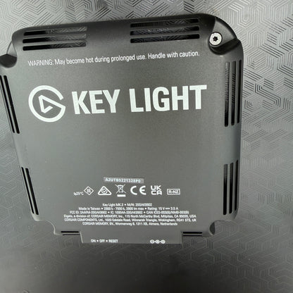 El Gato Key Light with Desk Mount - Black