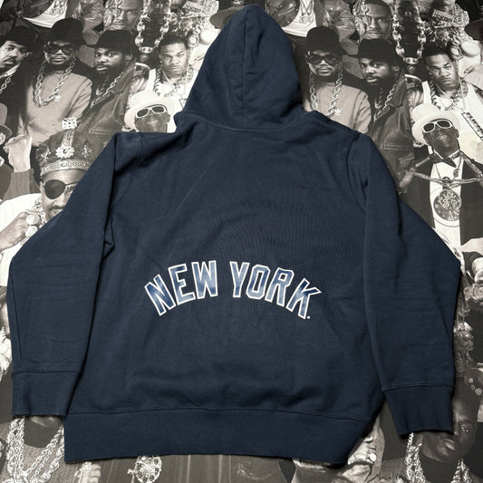 Rare Eric Emanuel x New Era New York Yankees Hoodie Navy sz XL