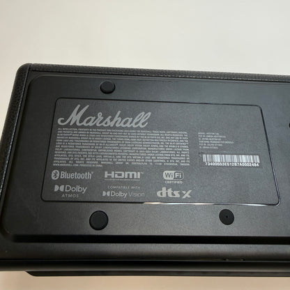 Marshall Heston 120 Soundbar with Dolby Atmos w/Wall Mounts
