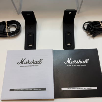 Marshall Heston 120 Soundbar with Dolby Atmos w/Wall Mounts