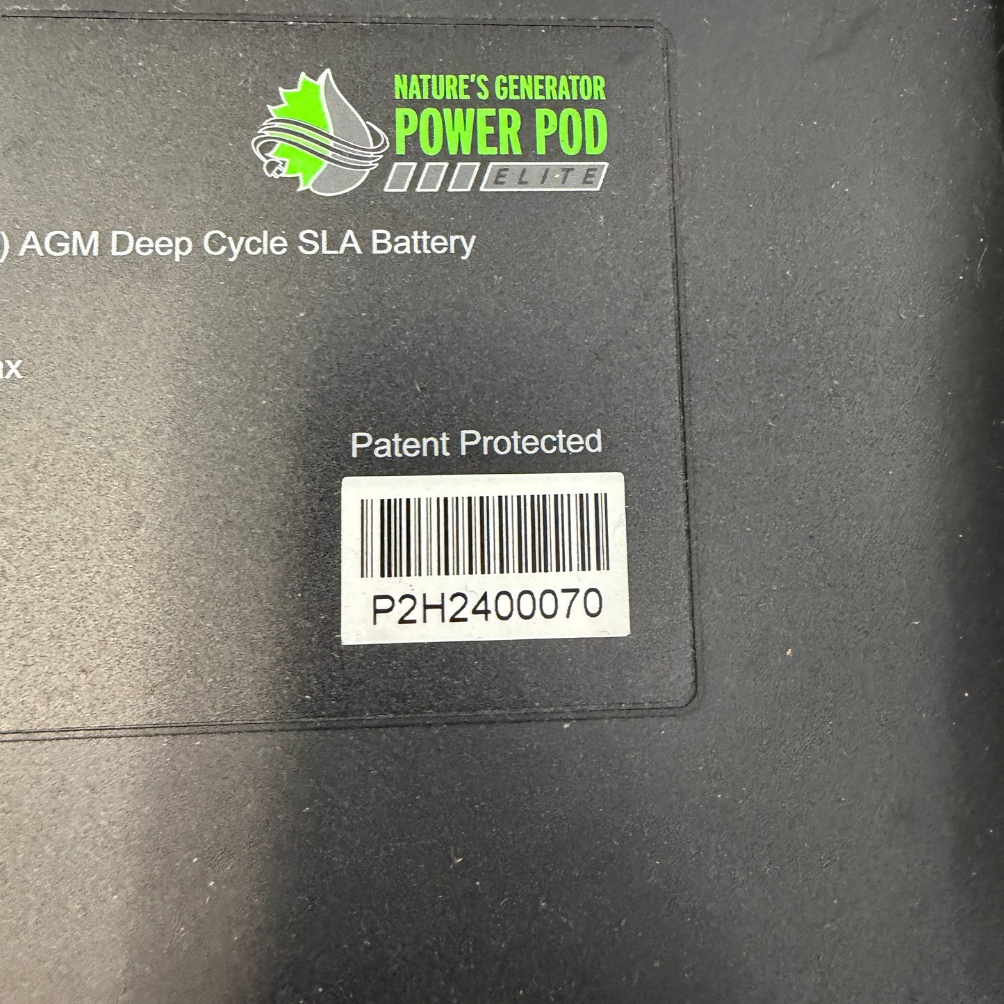 Natures Generator Power Pod Elite Green Used Condition