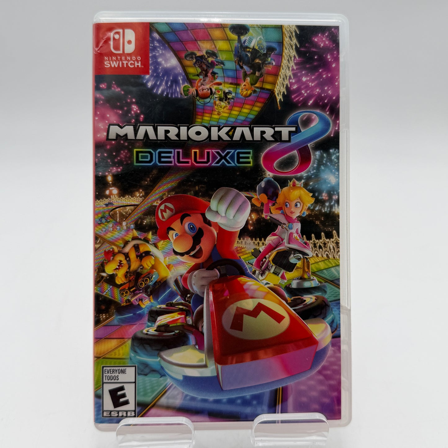 Mario Kart 8 Deluxe Nintendo Switch With Game Case
