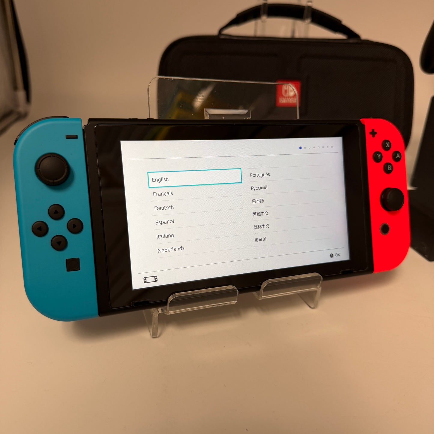 Nintendo Switch HAC-001 Handheld Video Game Console 128GB MINTY!