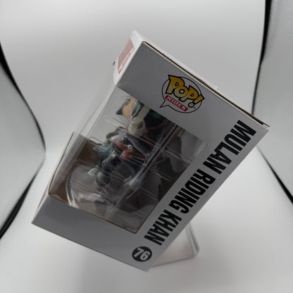 Funko Pop! Disney Mulan Riding Khan POP Ride #76 Collectible Figure