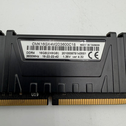 Crossair Vengeance LPX 16GB (2 x 8GB) PC4-28800 DDR4-3600 Memory