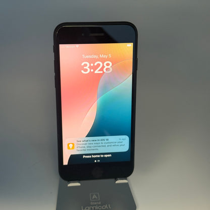 Unlocked Apple iPhone SE 64GB  Black Service battery