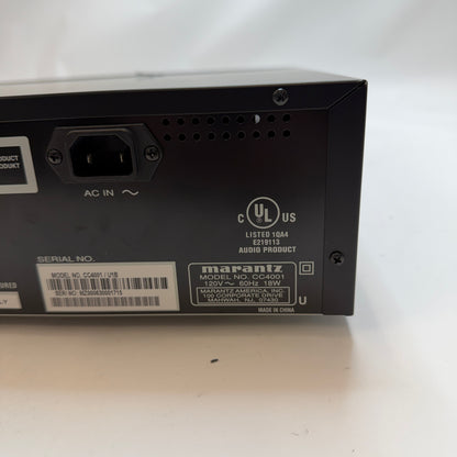 Marantz Model CC4001 5 Disc Changer With Manual For Parts or Repair