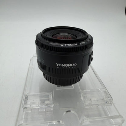 YONGNUO EF 35mm 1.2 Camera Lens - Black - Used A Condition