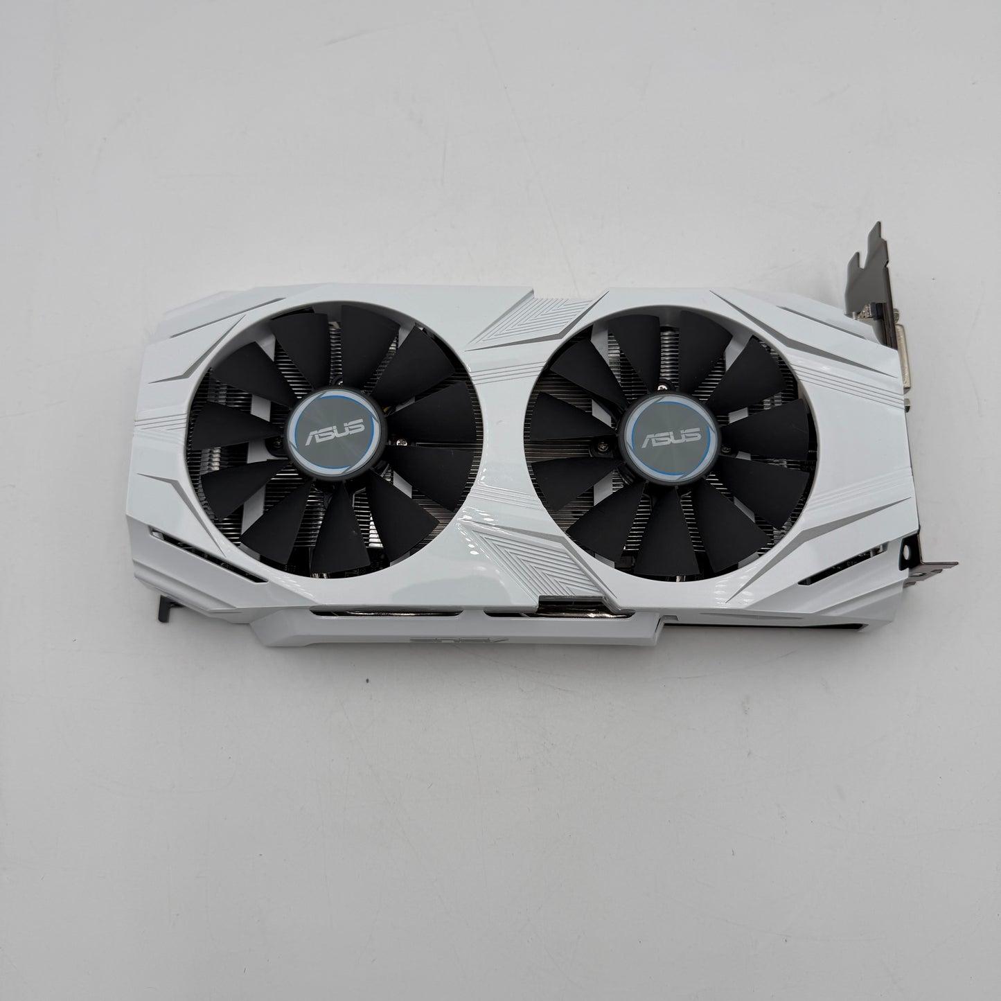 Used Asus GeForce GTX 1060 3GB GDDR5 Graphics Card DUAL-GTX1060-03G White