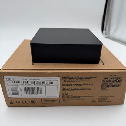 Sonos Port Gen 1 Media Streamer Black New Open Box