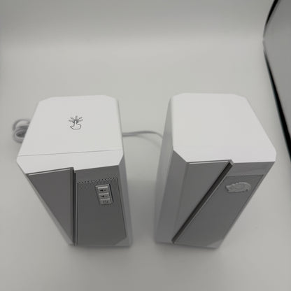 Redragon GS520W RGB Desktop 2.0 Stereo Speakers - White