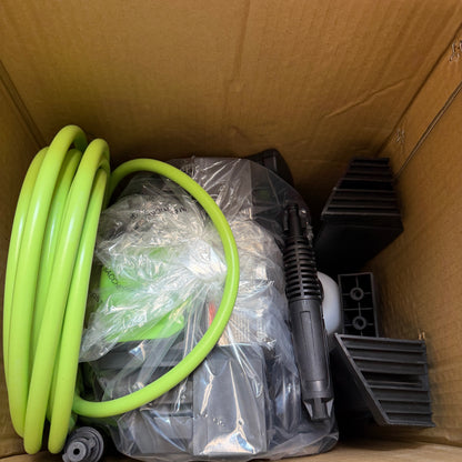 PowRyte Elite Electric Pressure Washer w Hose Reel New In Box