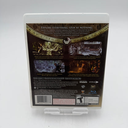 Playstation 3 Tomb Raider Underworld Video Game with Box