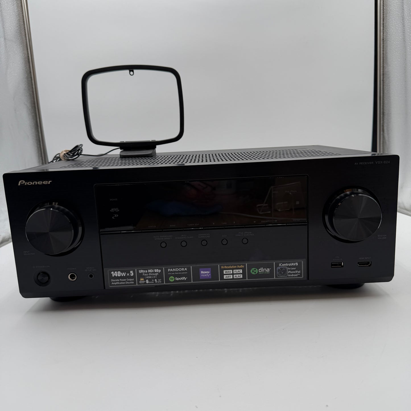 Pioneer AV Receiver VSX-824 Black Used