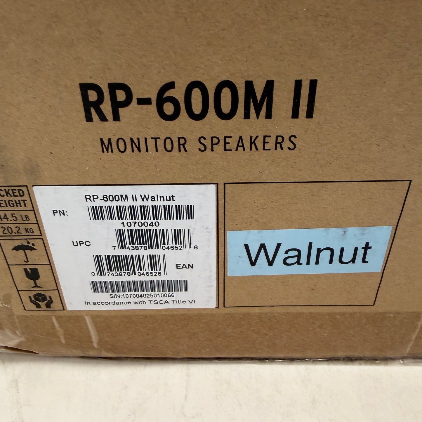 Klipsch RP-600M II Monitor Speakers Black New In Box