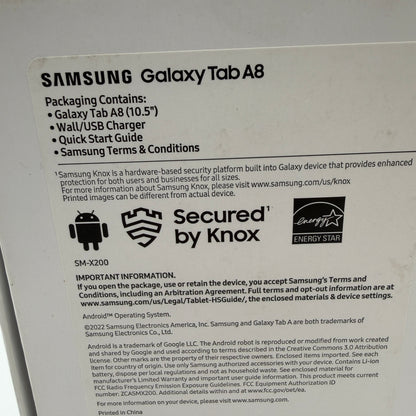 Samsung Galaxy Tab A8 (2022) SM-X200 32GB Black Used With Box