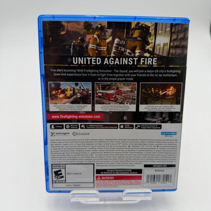 Playstation 5 Firefighting Simulator The Squad Video Game with Box