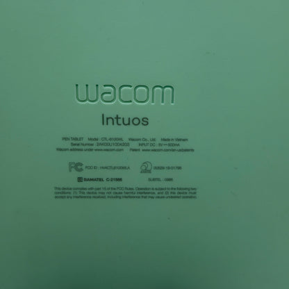Wacom Intuos M CTL-6100 Creative Drawing Pen Tablet with Pen 4K