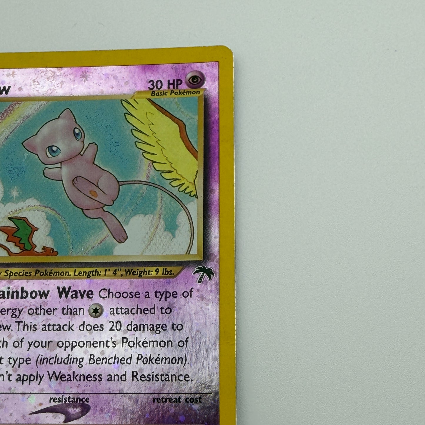 Pokemon TCG Southern Islands Mew 1/18 Holo Rare English 30 HP 2001