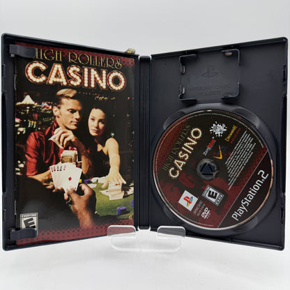 Playstation 2 High Rollers Casino Video Game with Box and Manual