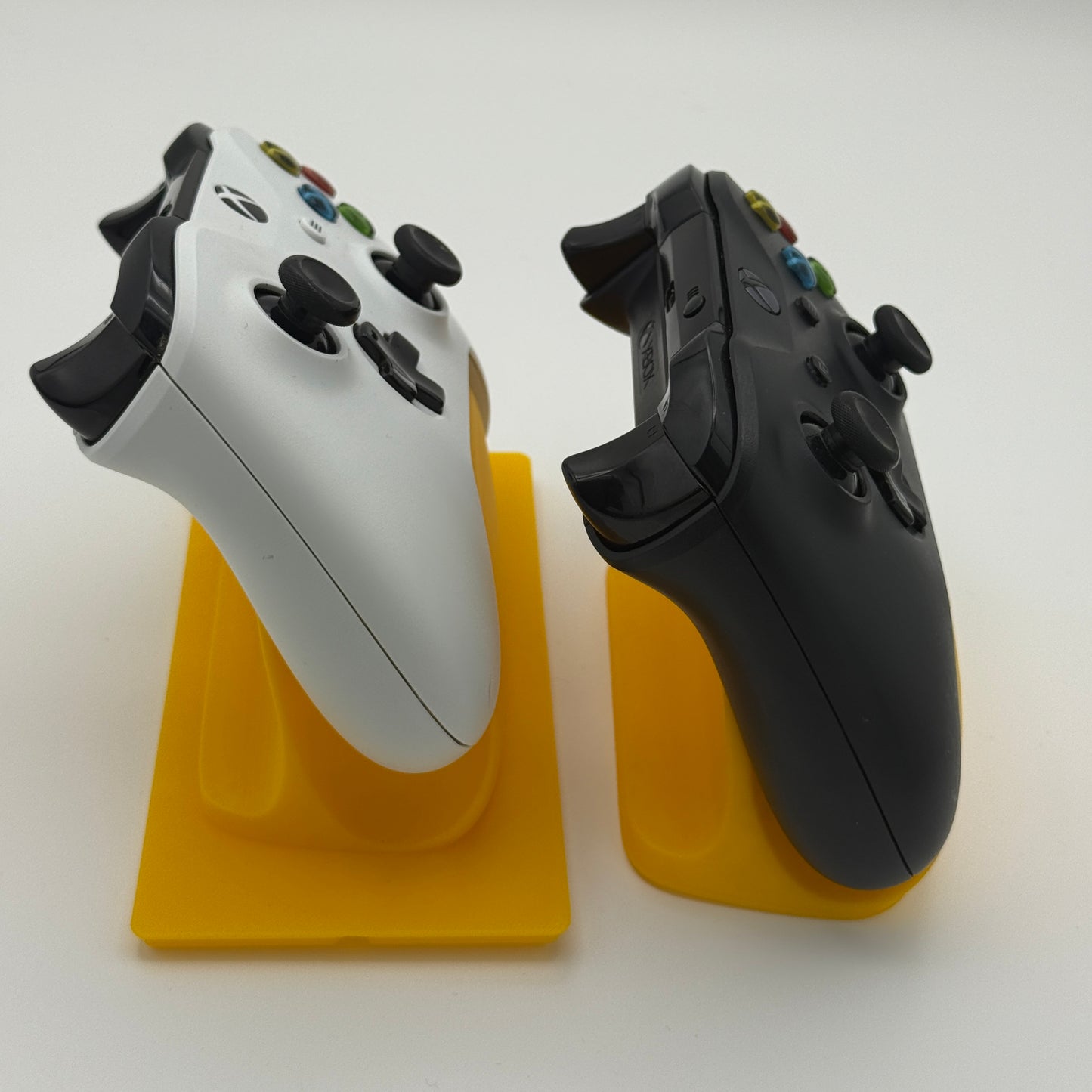Lot of 2 Microsoft Xbox One Controllers Black Used Stick Drift
