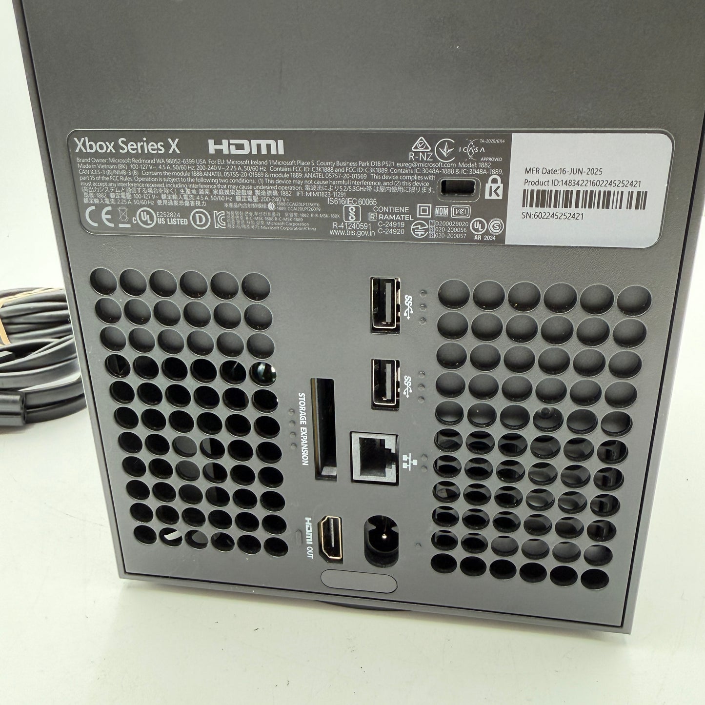 Microsoft Xbox Series X (1882) 2025 - Used 800GB